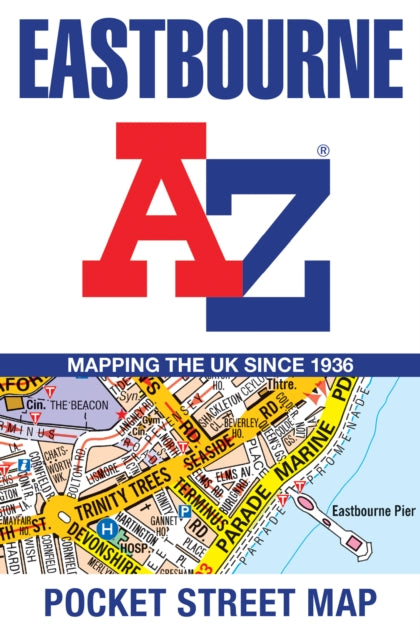 A-Z Maps - Eastbourne A-Z Pocket Street Map - New Sheet map