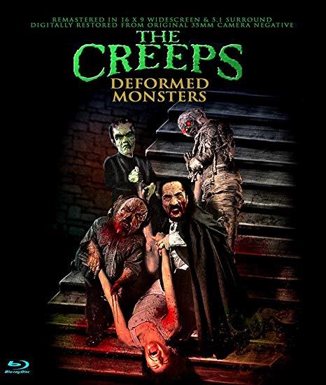 Creeps The Deformed Monsters - New Blu-ray Disc