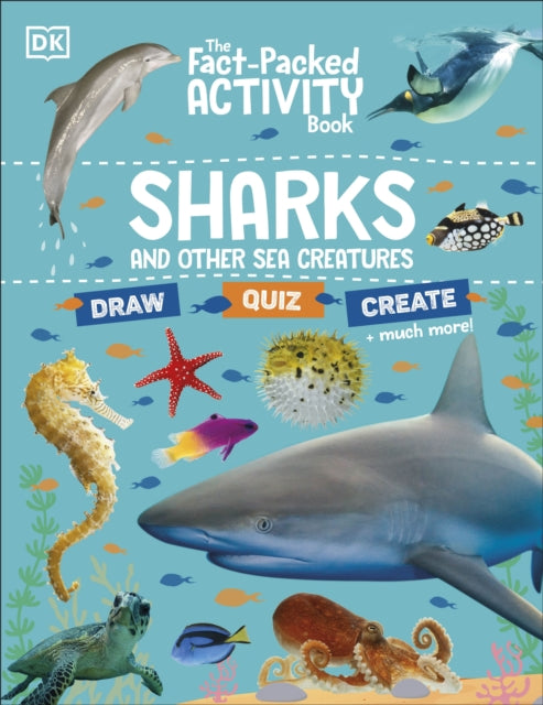 DK - Fact-Packed Activity Book: Sharks and Other Sea Creatures - Paper