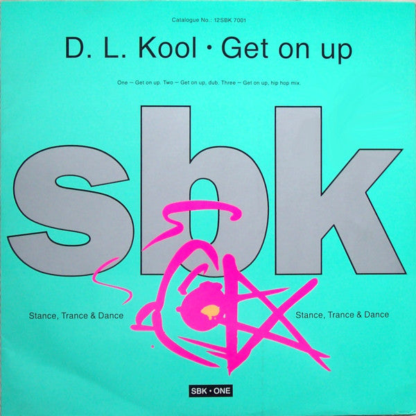 D.L. Kool - Get On Up - Used Vinyl Record 12"