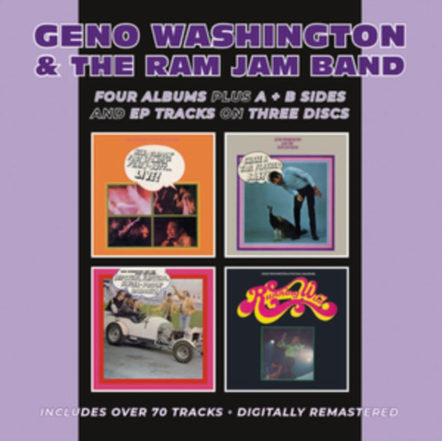 WASHINGTON GENO&THER - HAND/SHAKE/HIPSTERS/RUNNING - CD
