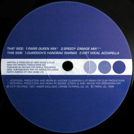 Shampale Cartier - I Got A Man (Part 2) - Used Vinyl Record 12"
