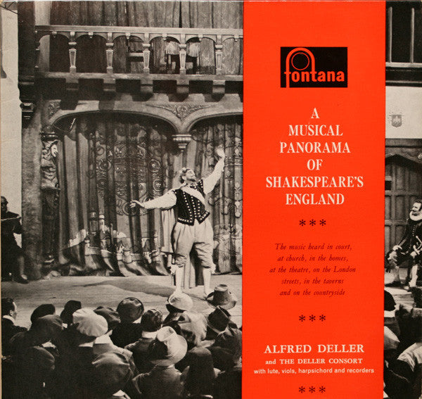 Alfred Deller - A Musical Panorama Of Shakespeare's England - Used Vi