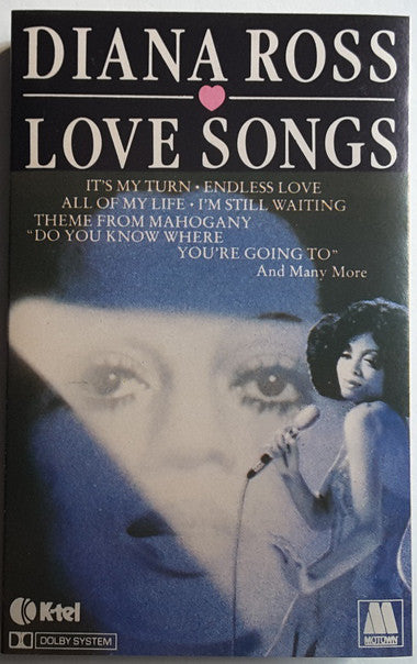 Diana Ross - Love Songs - Used Cassette