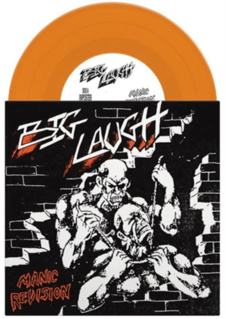 BIG LAUGH - MANIC REVISION (ORANGE VINYL) - Vinyl Record 7