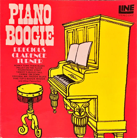 "Precious" Clarence - Piano Boogie - Used Vinyl Record