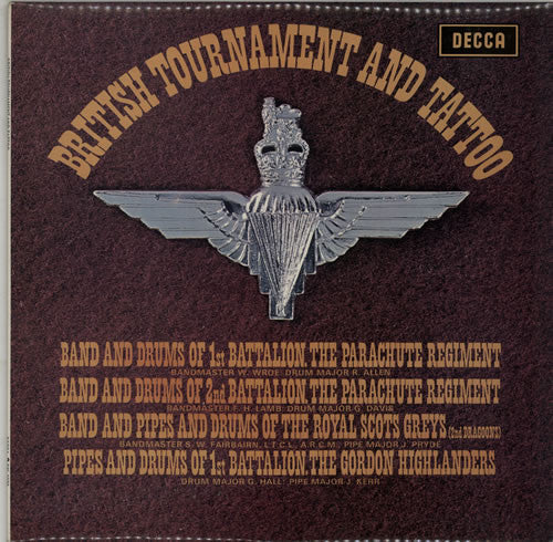 Various - Massed Bands And Scotish Pipers From British Tournament An