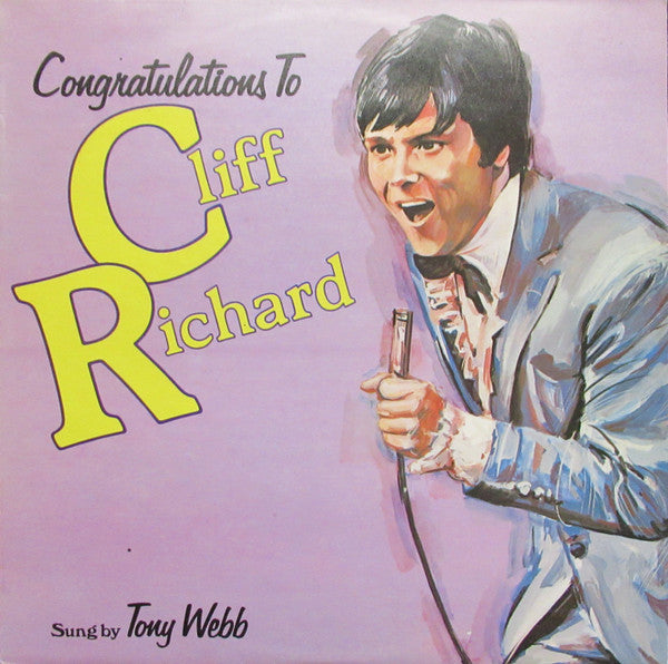 Tony Webb - Congratulations To Cliff Richard - Used Vinyl Record