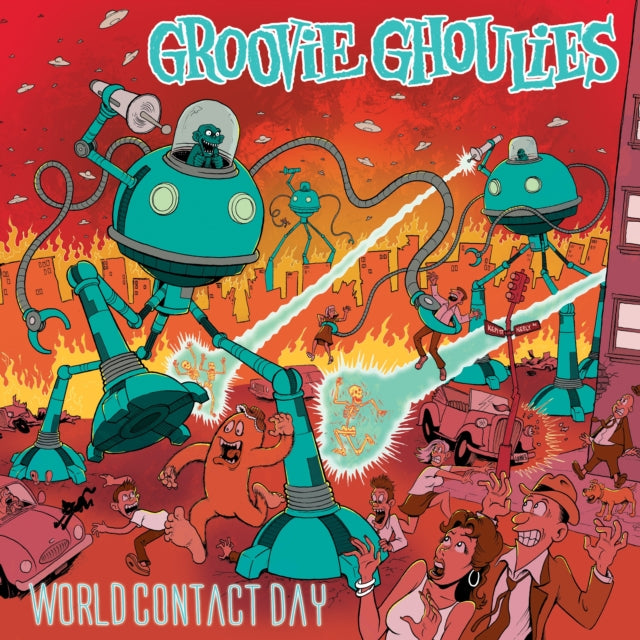 GROOVIE GHOULIES - WORLD CONTACT DAY - Vinyl Record