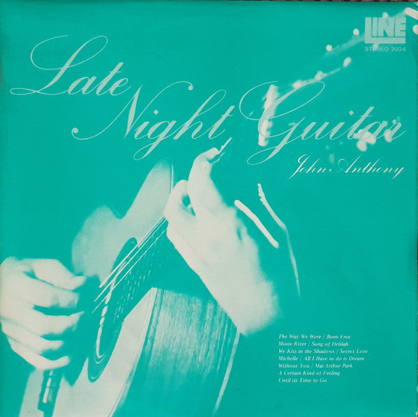 John Anthony - Late Night Guitar - Used Vinyl Record