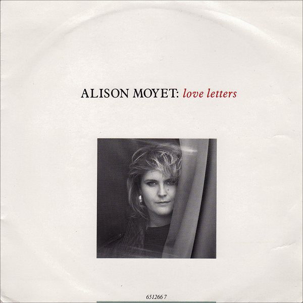 Alison Moyet - Love Letters - Used Vinyl Record 7"