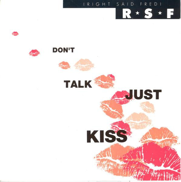 Right Said Fred - Don't Talk Just Kiss - Used Vinyl Record 7"