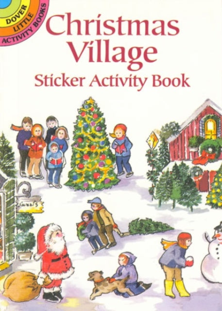Joan O&#39;Brien - Christmas Village Sticker Activity Book - New Other