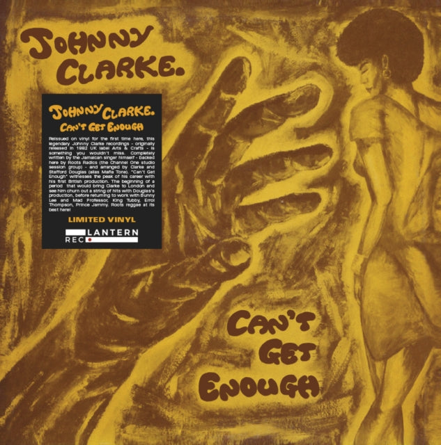JOHNNY CLARKE - Cant Get Enough - Vinyl Record