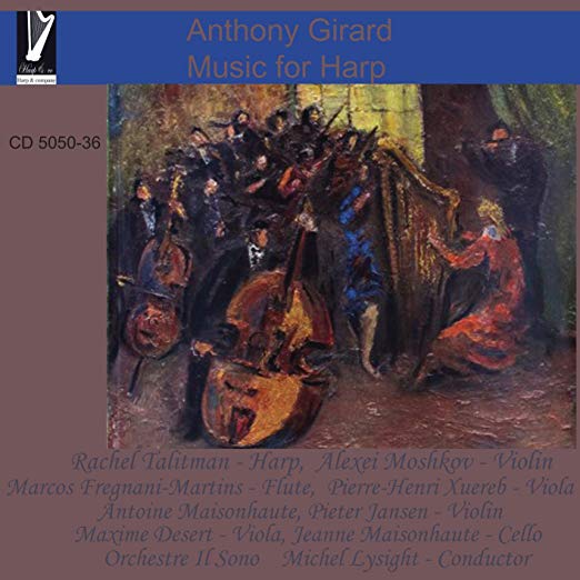 Jeanne Maisonhaute - Anthony Girard: Music for Harp - CD