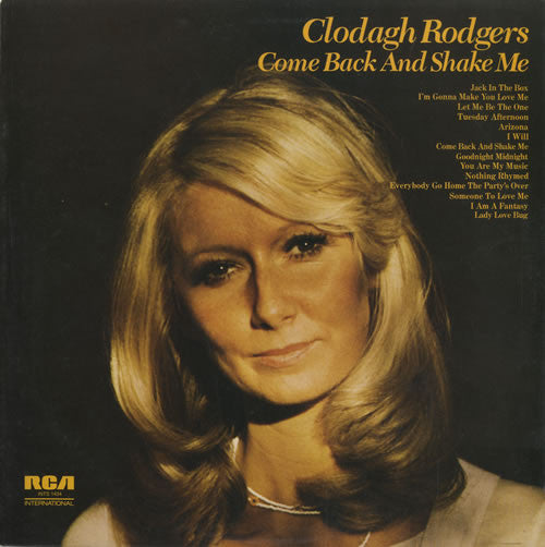 Clodagh Rodgers - Come Back And Shake Me - Used Vinyl Record