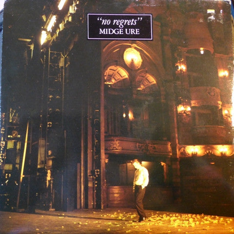 Midge Ure - No Regrets - Used Vinyl Record 7"
