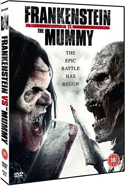 Frankenstein vs The Mummy DVD - New DVD