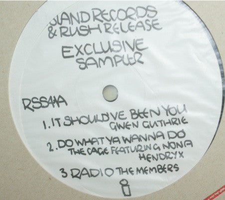 Various - Island Records & Rush Release Exclusive Sampler - Used Vin