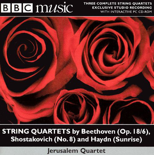 Jerusalem String Qua - String Quartets By Beethoven (Op. 18/6), Shost
