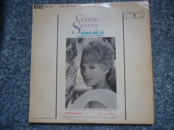 Connie Stevens - From Me To You - Used Vinyl Record