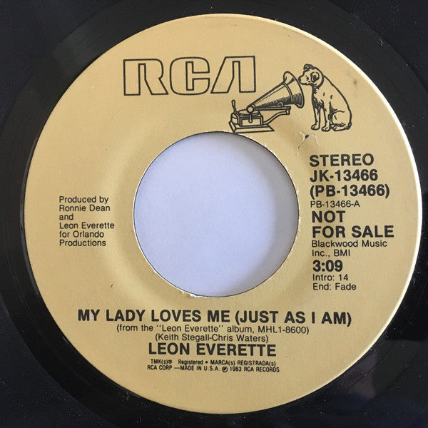 Leon Everette - My Lady Loves Me (Just As I Am) - Used Vinyl