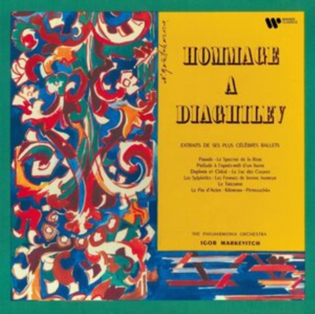 Igor Markevitch - Hommage à Diaghilev - Vinyl Record VINYL