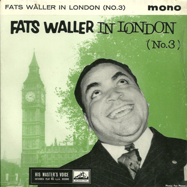 Fats Waller & His Co - Fats Waller In London (No. 3) - Used Vinyl Recor