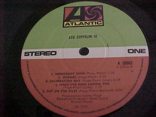 Led Zeppelin - III - Used Vinyl Record