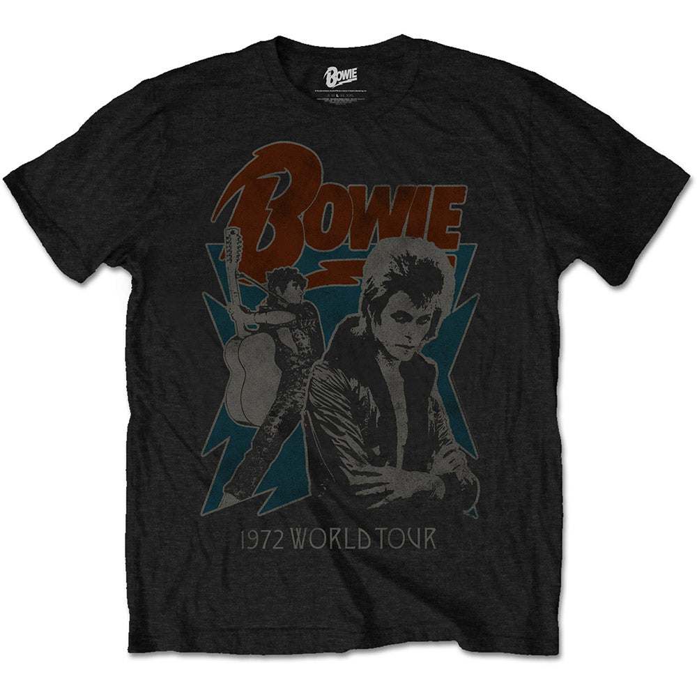 David Bowie - tshirt - Unisex - Short Sleeves - X-Large