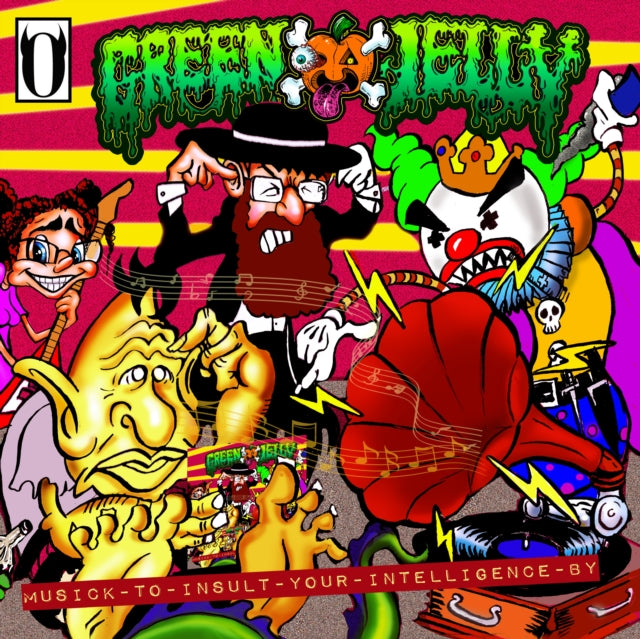GREEN JELLY - MUSICK TO INSULT YOUR INTELLGE - Vinyl Record