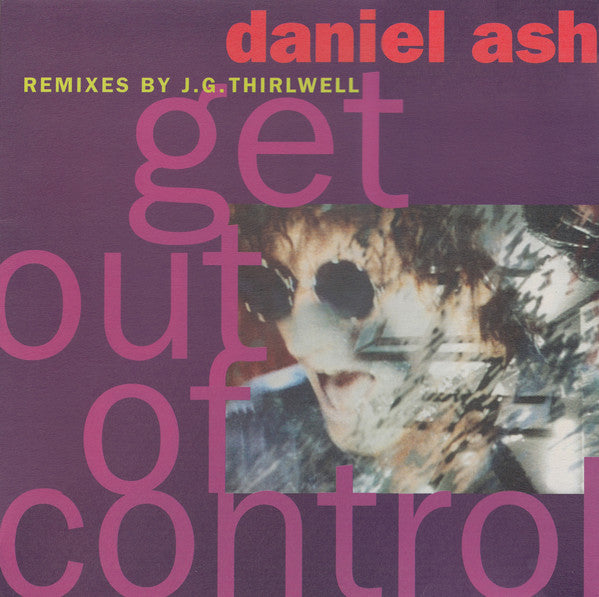 Daniel Ash - Get Out Of Control - Used Vinyl Record 12"