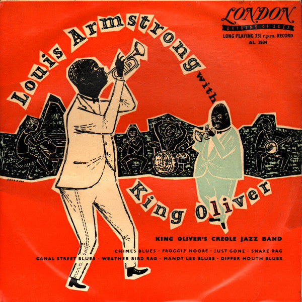 King Oliver's Creole - Louis Armstrong With King Oliver - Used Vinyl