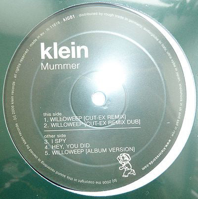Mummer - Willoweep - Used Vinyl Record 12"