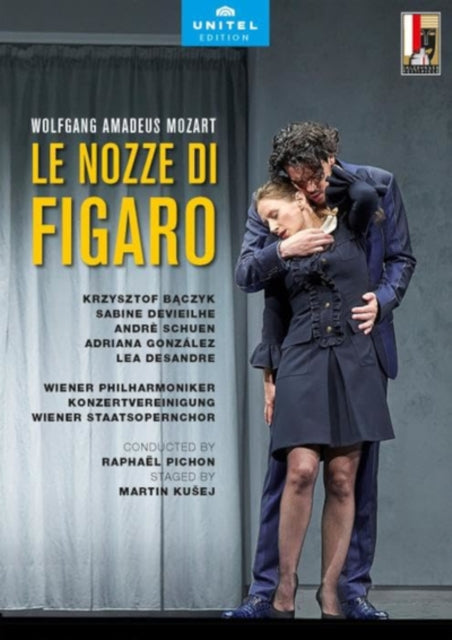 DEVIEILHE/WIENER PHI - MOZART - LE NOZZE DI FIGARO - DVD