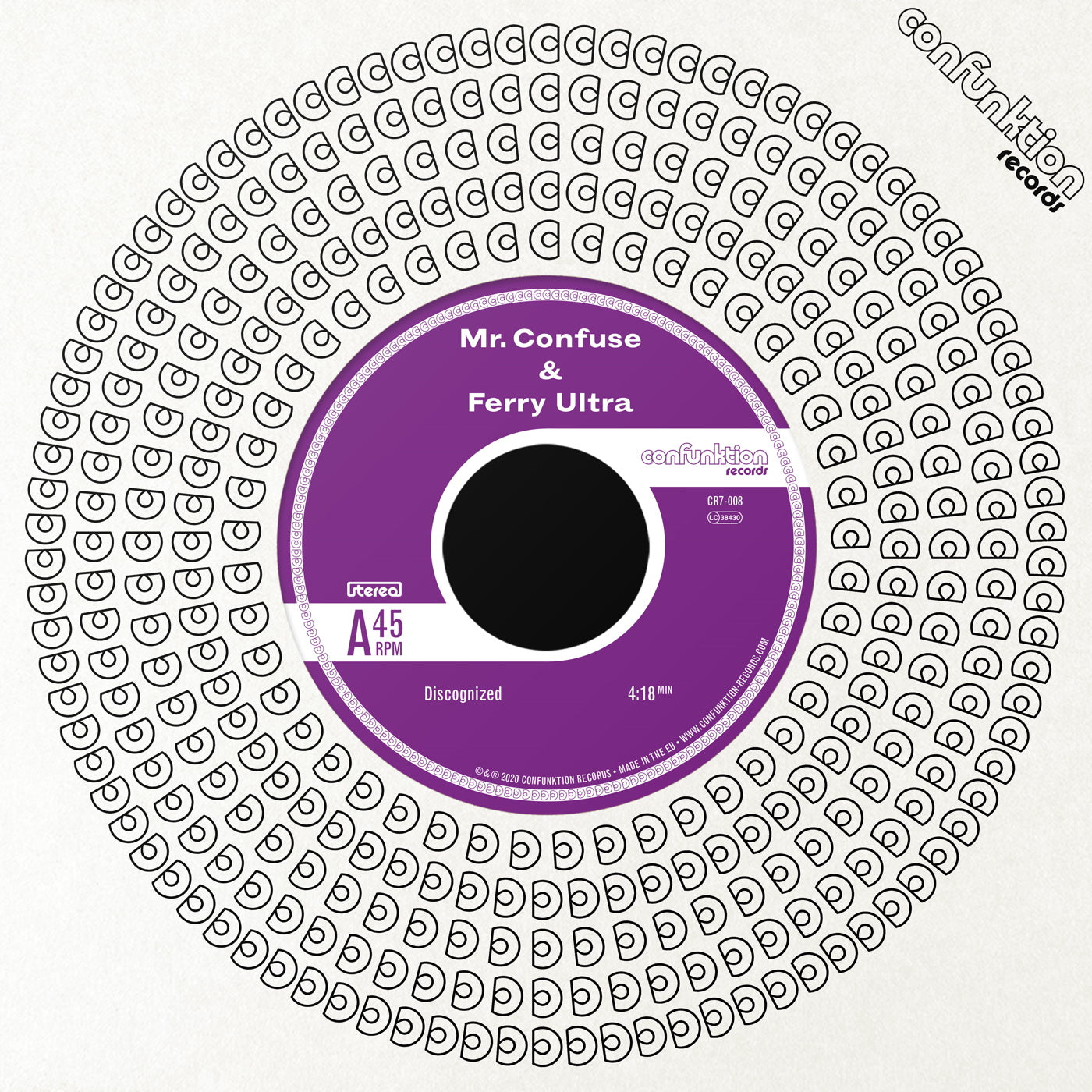 Mr. Confuse & Ferry - Discognized - Vinyl Record 7