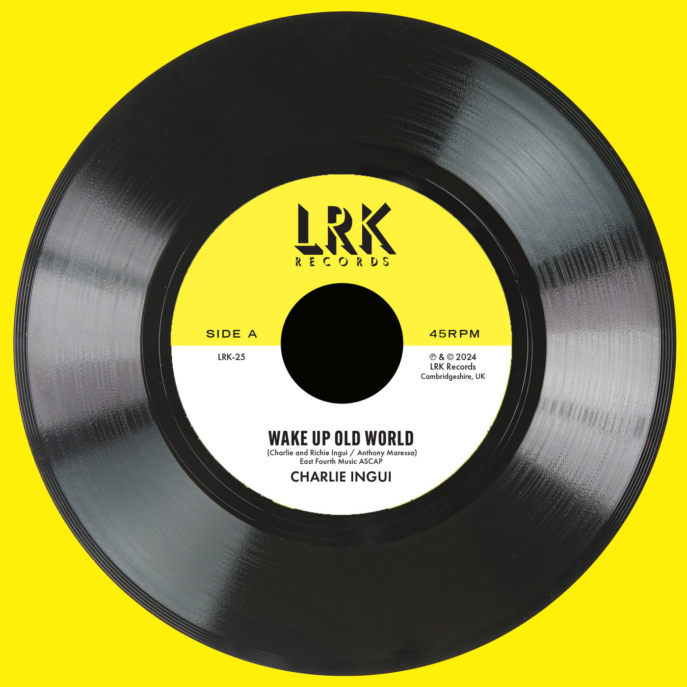 Charlie Ingui - Wake Up Old World / Movin' In Love's Direction' - Viny