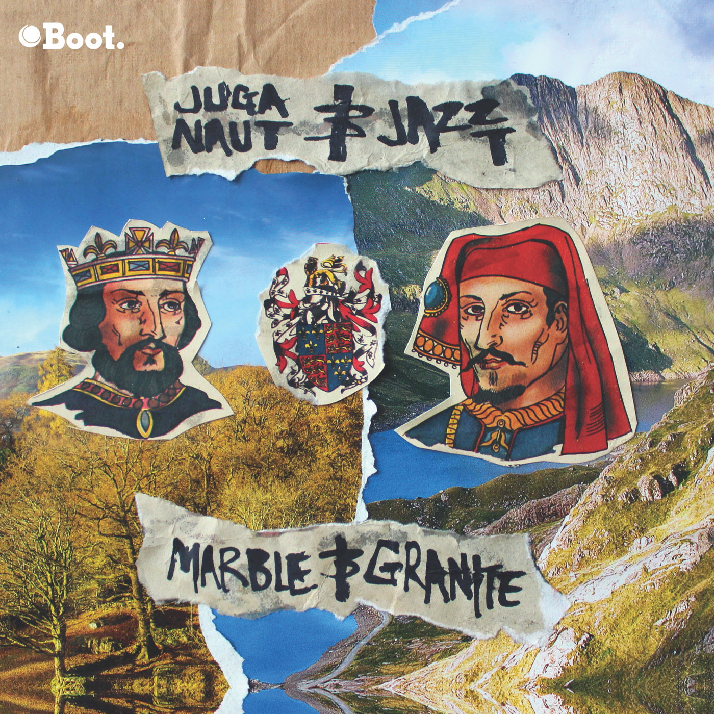 Juga-Naut & Jazz T - Marble & Granite - Vinyl Record 7