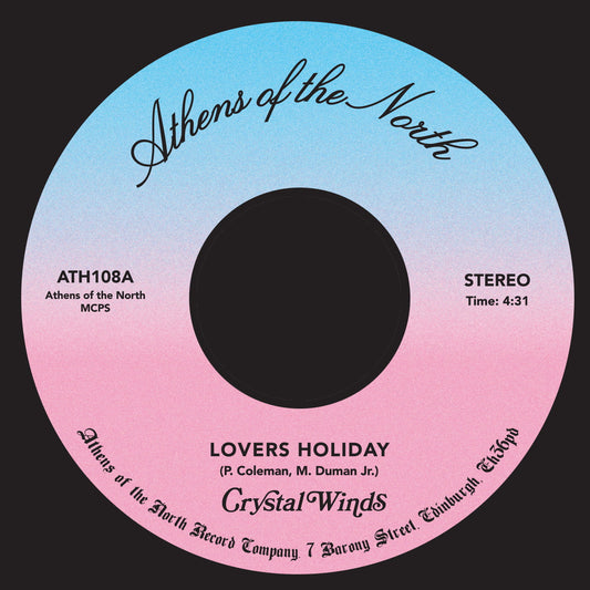 Crystal Winds - Lovers Holiday - Vinyl Record 7