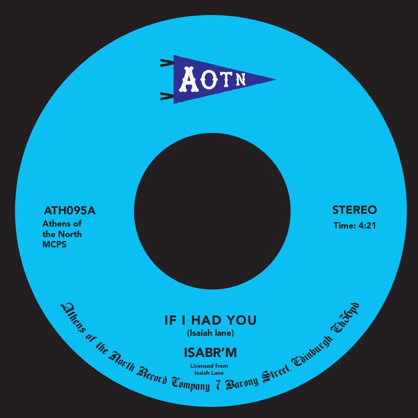 Isabr'm - If I Had You - Vinyl Record 7