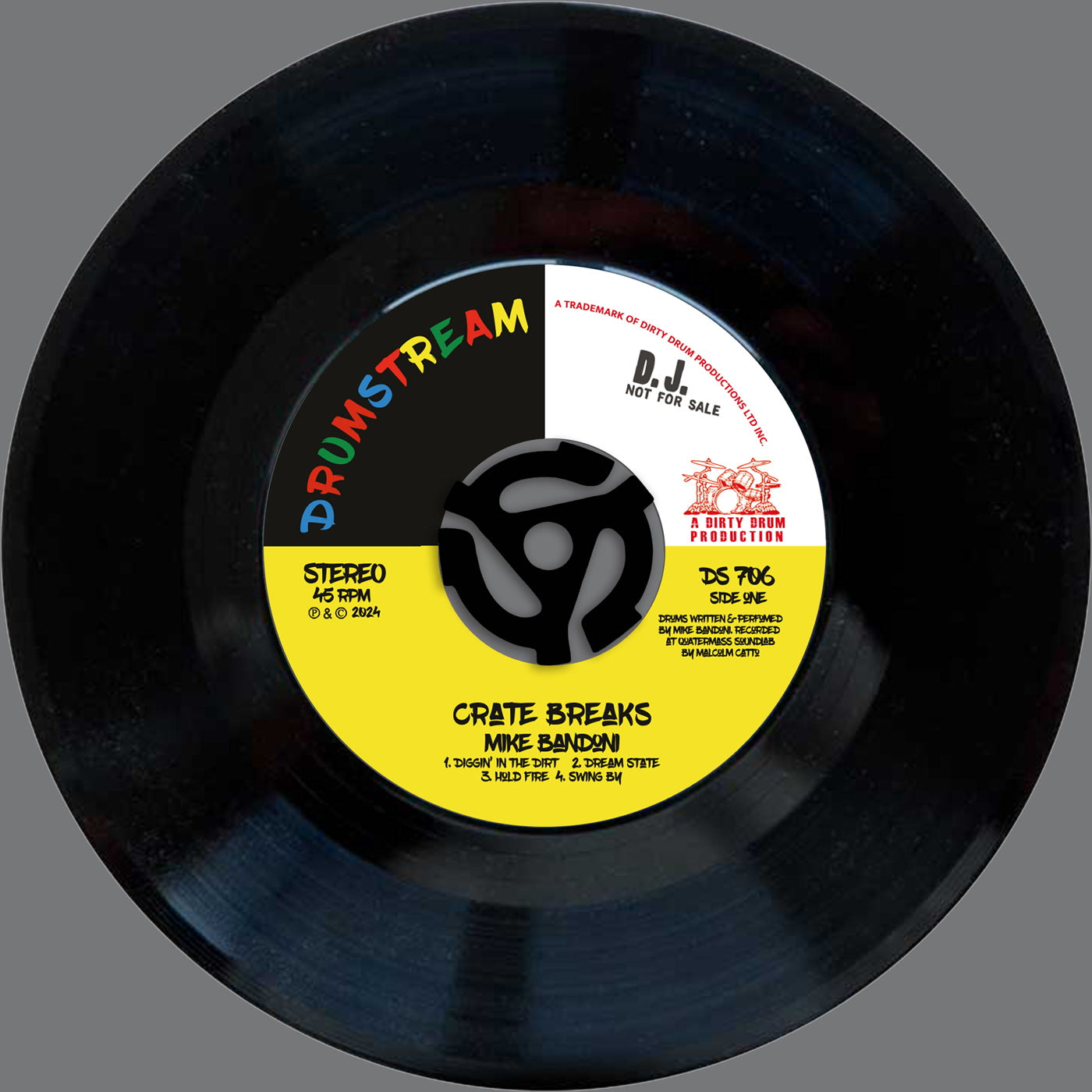 Mike Bandoni - Crate Breaks, Vol. 6 - Vinyl Record 7
