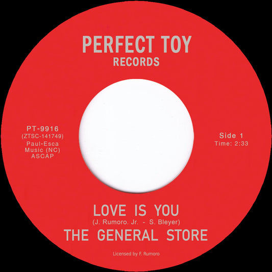 General Store - Love Is You - Vinyl Record 7