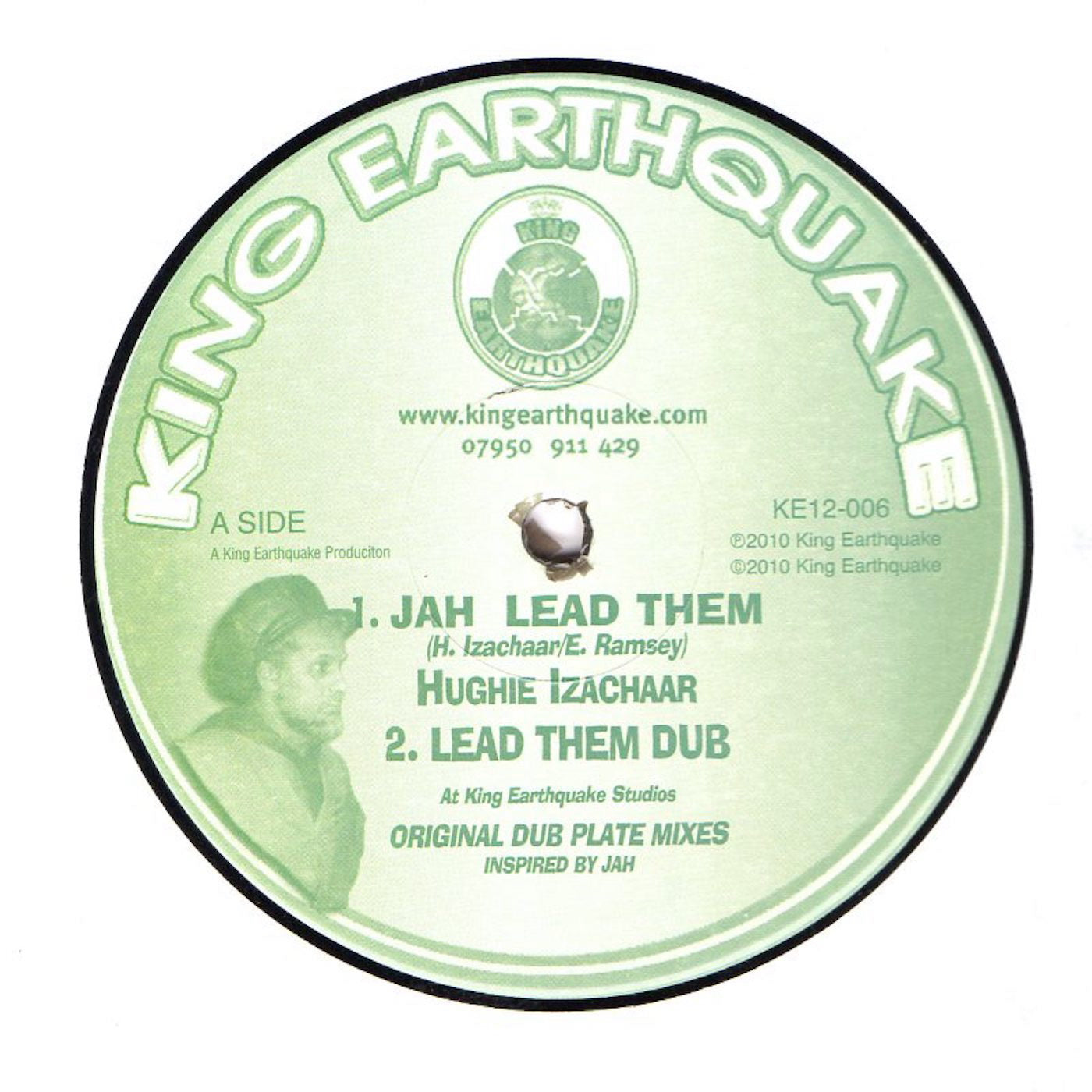 Hughie Izachaar - Jah Lead Them / Rough Road - Vinyl Record 12