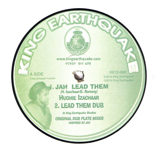 Hughie Izachaar - Jah Lead Them / Rough Road - Vinyl Record 12