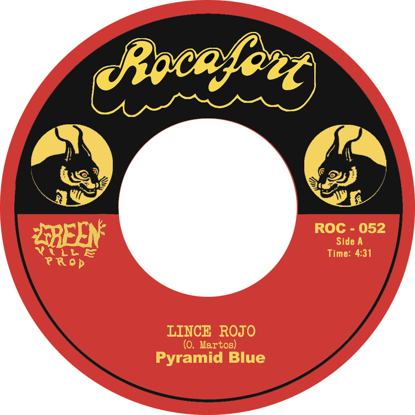 PYRAMID BLUE - Lince Rojo - Vinyl