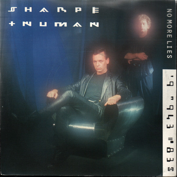Sharpe & Numan - No More Lies - Used Vinyl Record 7"