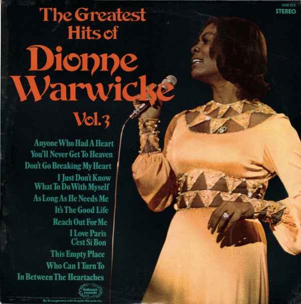 Dionne Warwick - Greatest Hits Of e Vol. 3 - Used Vinyl Record