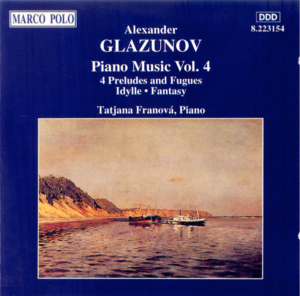 Alexander Glazunov - Piano Music Vol. 4 - CD