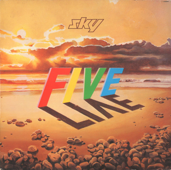 Sky - Five Live - Used Vinyl Record