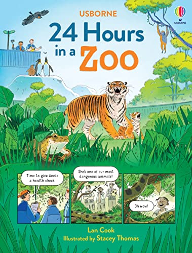 Lan Cook - 24 Hours in a Zoo - Hardback